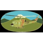 California Department Of Forestry CDF Green Helicopter Pin